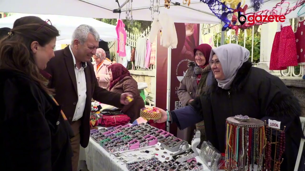 Osmangazi’de Kadınların El Emeği Bayram Sokağı’nda Buluştu