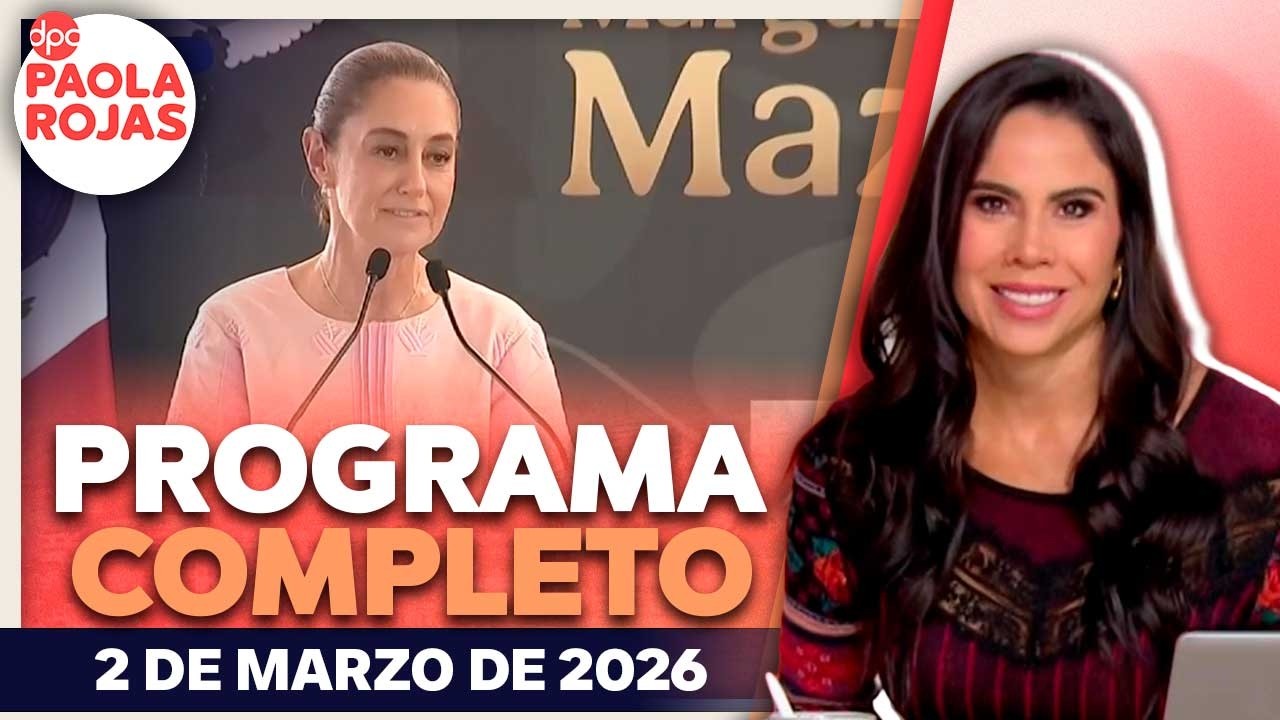 De Pisa y Corre con Paola Rojas | Programa completo 2 de marzo de 2026