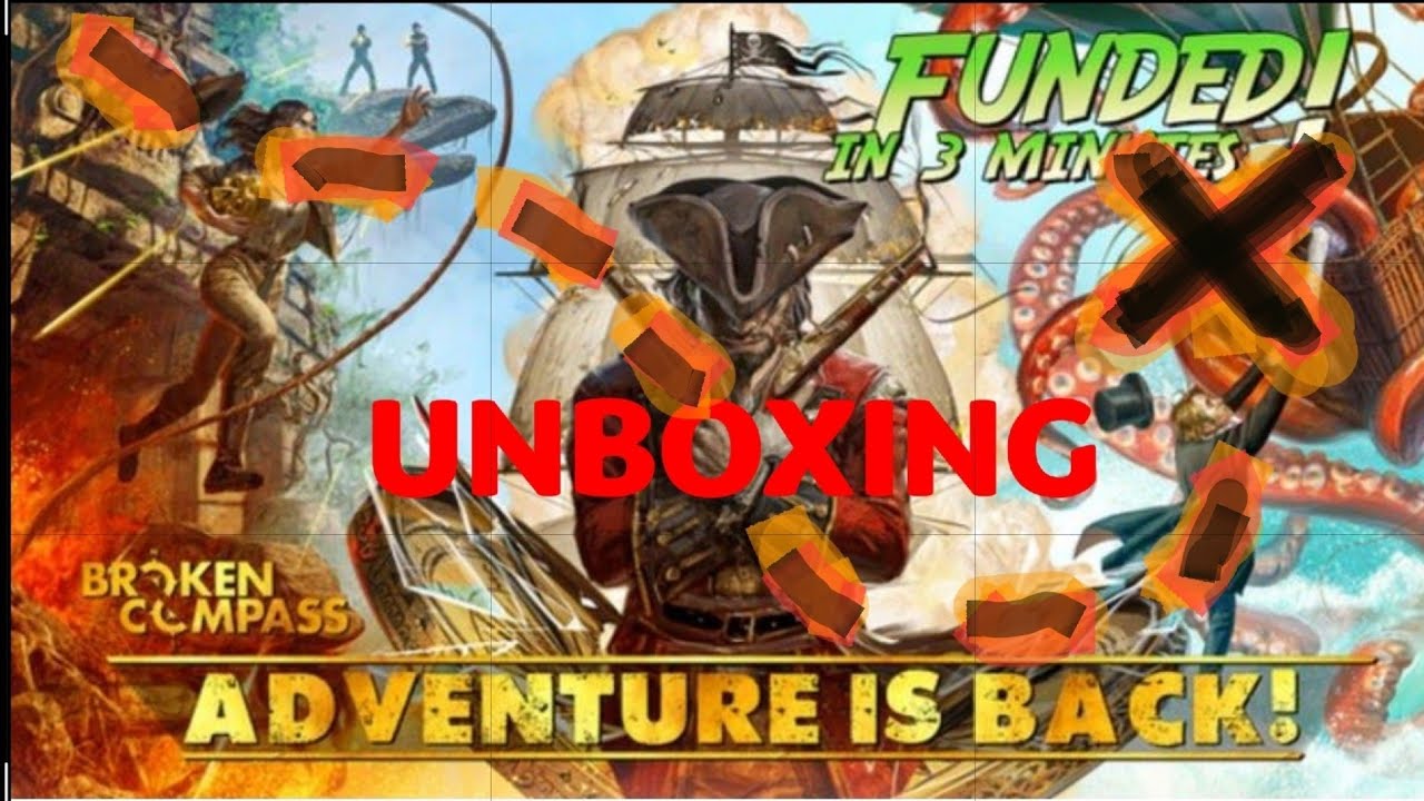 Broken Compass: The New Seasons (Unboxing)