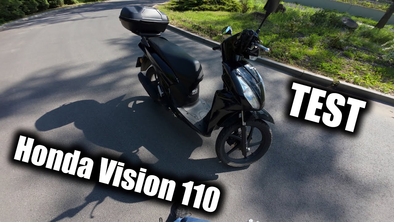 Honda Vision 110 r.v.2022 - Testovací okruh 30km [DJI Osmo Action 4 + DJI Mic 2] [4K]