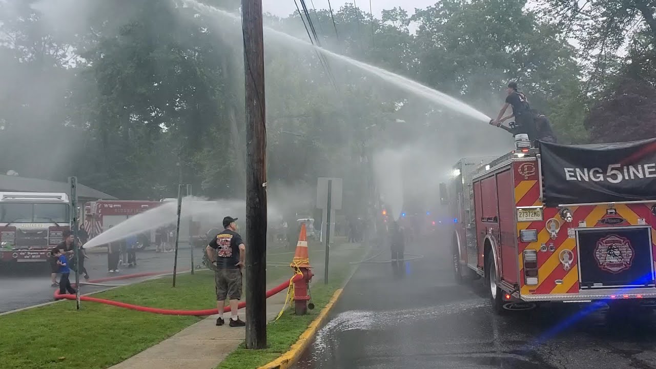 Engine 2 Wetdown Ridgefield, New Jersey Fire Department 6/14/25