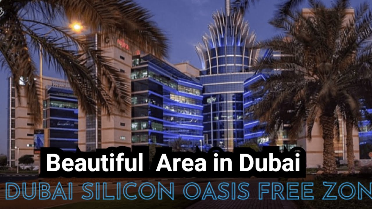 Dubai Silicon Oasis Most Beautiful Green Area in Dubai. must watch with Asad khan yousafzai