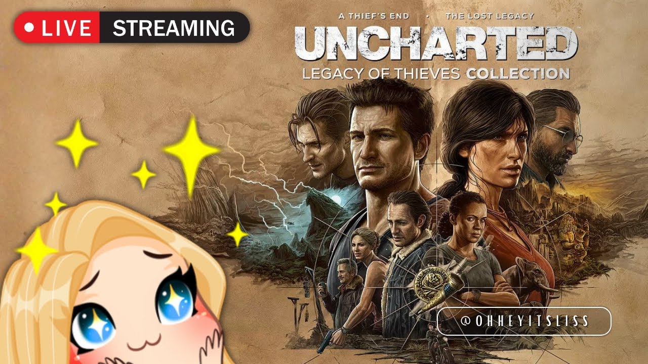 HELLO? IS THIS THING ON?! Playing Uncharted 4! Come sit and reminisce! 😎