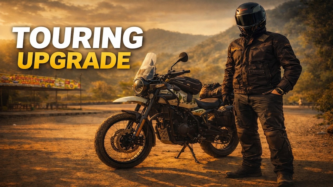 Ultimate Touring Upgrade for Himalayan 450 🔥 | Rynox Optimus 60L Saddlebags Installed