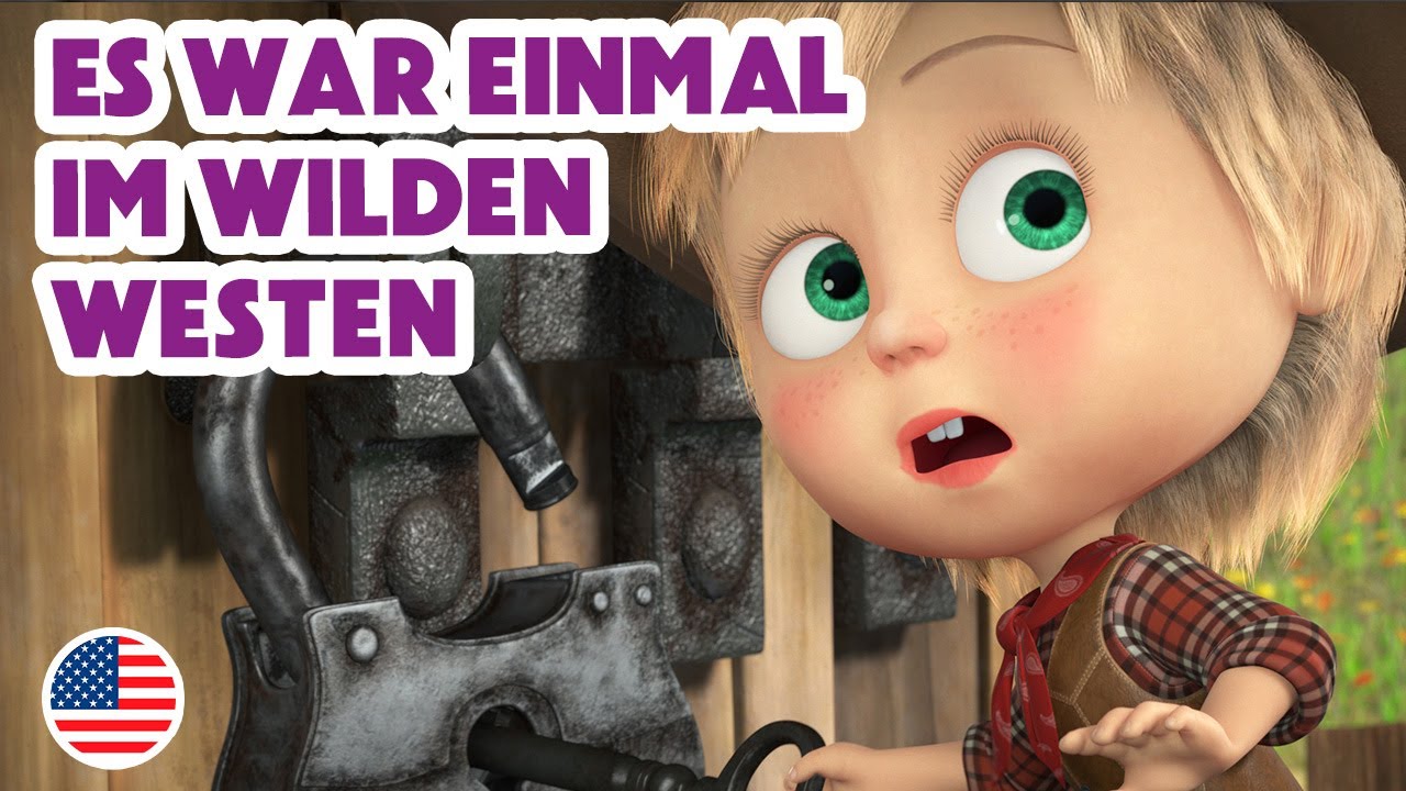 Mascha und der Bär 💥 NEUE FOLGE 2025 💥 Es war einmal im Wilden Westen 🤠🌵 (Folge 10)🎵 Maschas Lieder