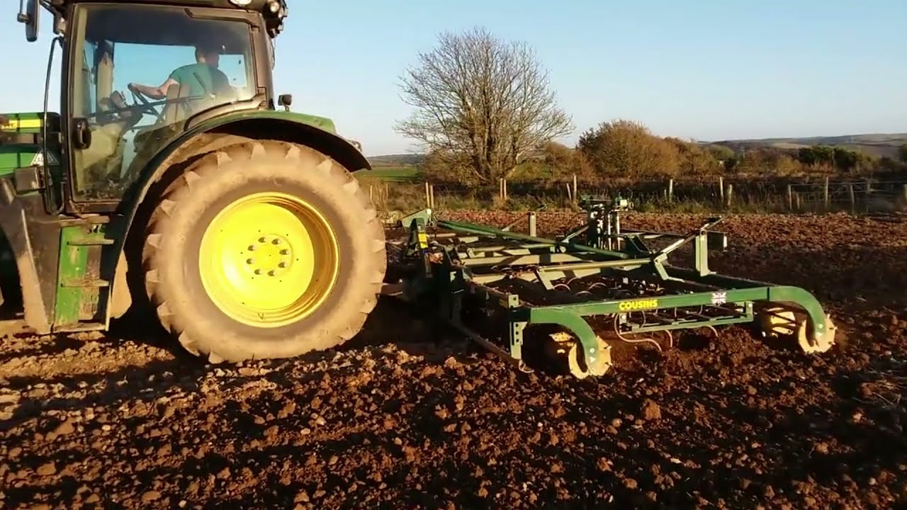 Cousins Swiftine Harrow Demonstration