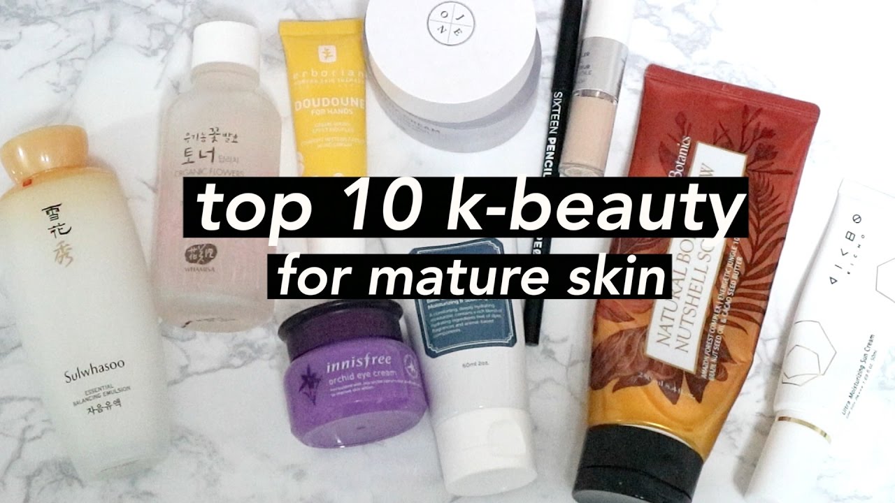 My Mom's Top 10 Korean Skincare & Makeup