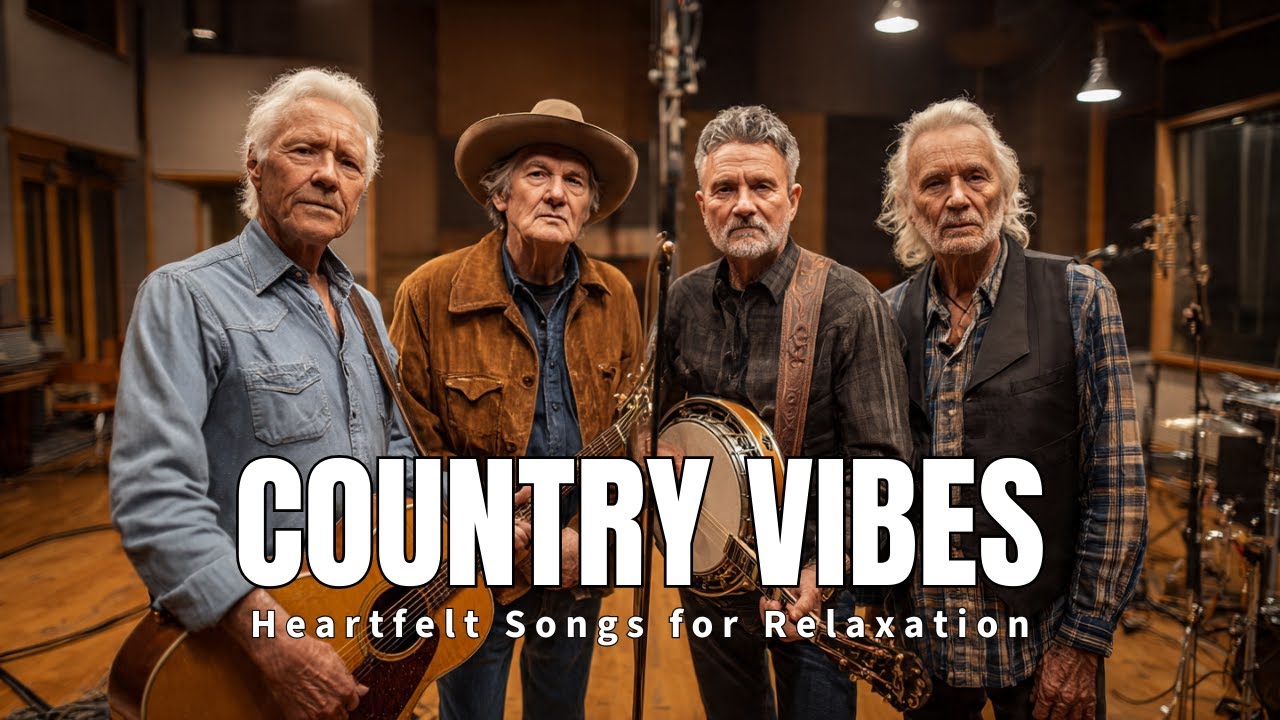 Afternoon Classic Country Music Songs with Cheerful and Gentle Melodies
