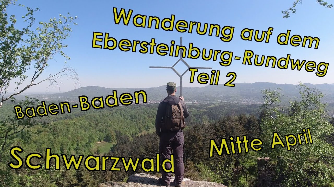 Wandern auf dem Ebersteinburg-Rundweg - Premiumwanderweg - Baden-Baden im Schwarzwald - Teil 2