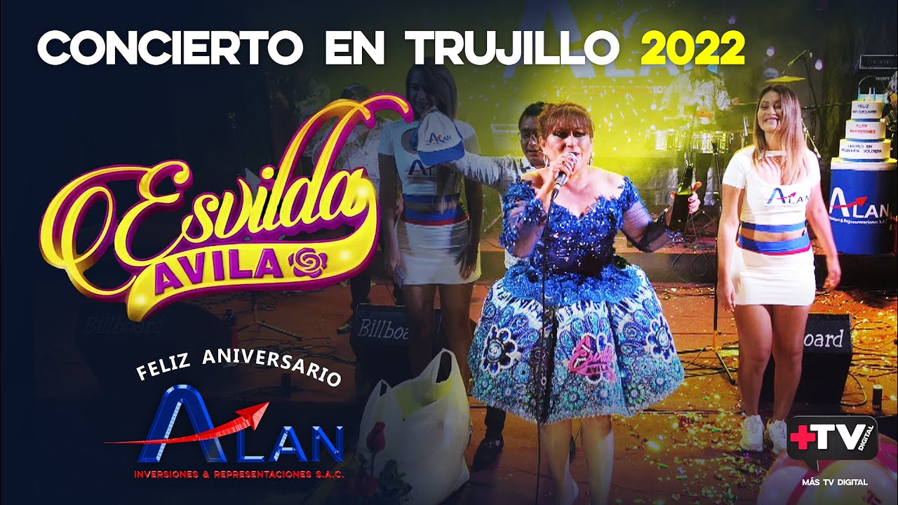 TUS MENTIRAS / SOY COBARDE / CONTIGO TODO ES DIFERENTE- ESVILDA AVILA - EL EDEN - ANIV. ALAN INVERSI