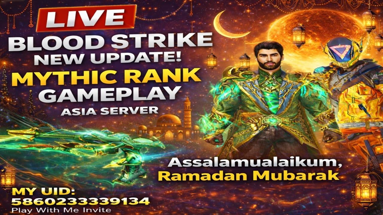 Bloodstrike PC Live Stream | Random Squad Gameplay | Ramadan mubarak