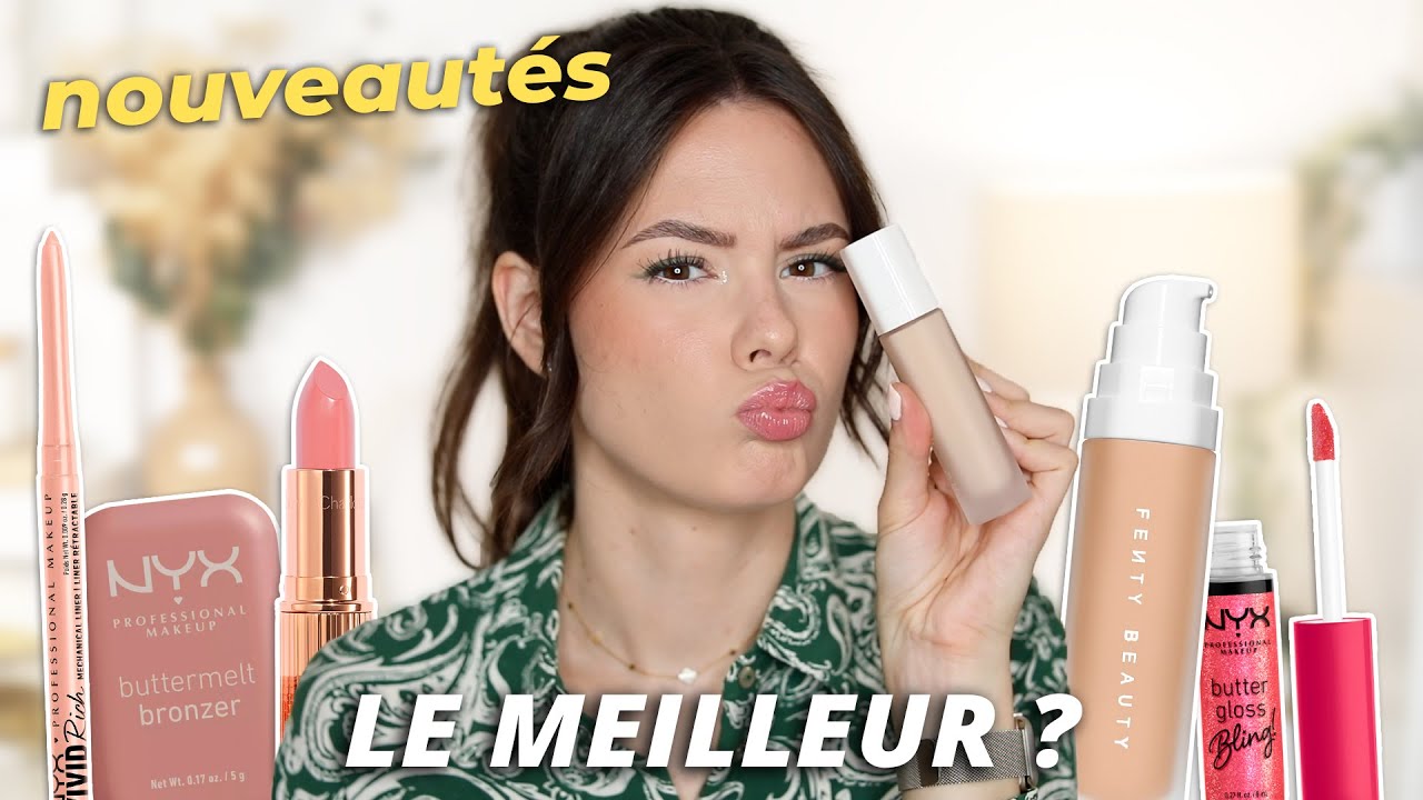 Le meilleur fond de teint ? NOUVEAUTÉS (Fenty, NYX...)