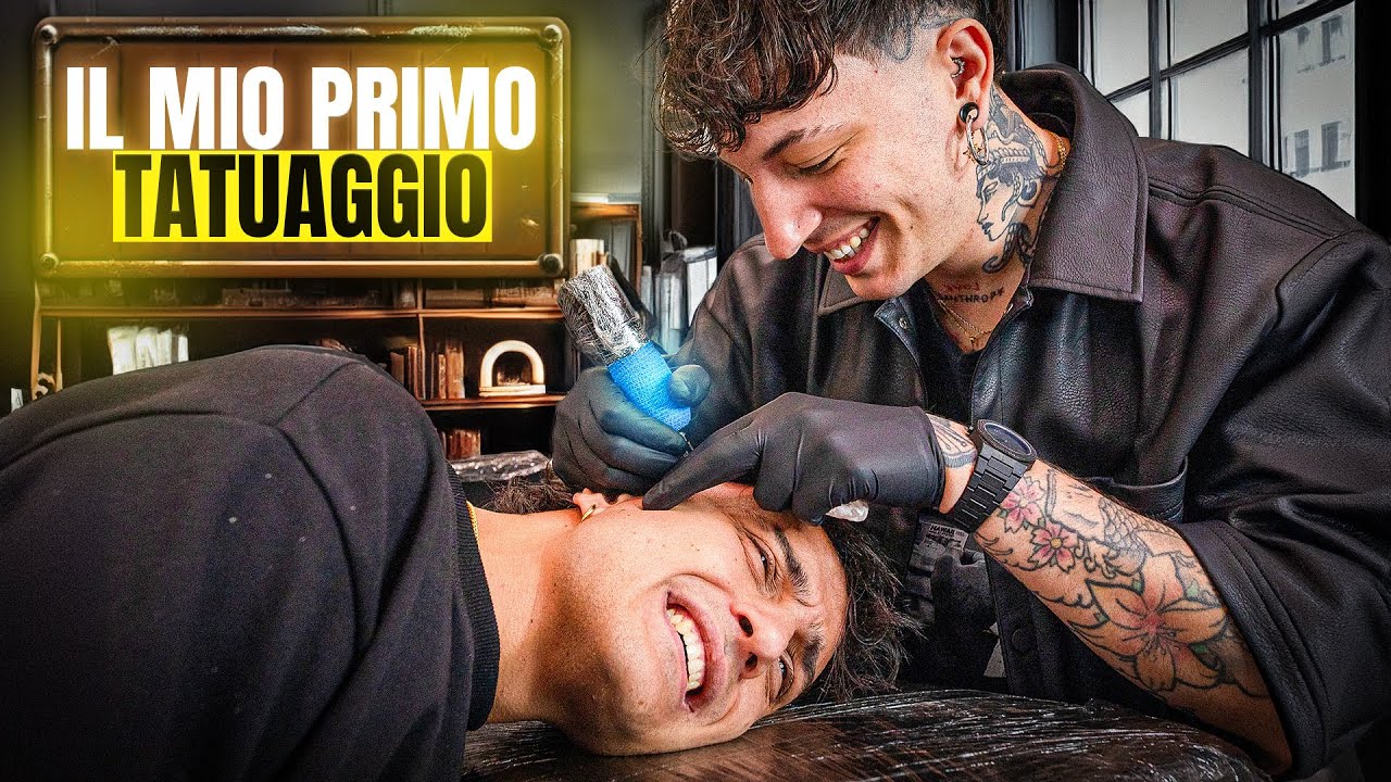 IL MIO PRIMO TATUAGGIO: ANAKIN mi insegna a TATUARE - Ho fatto un DISASTRO! | Awed