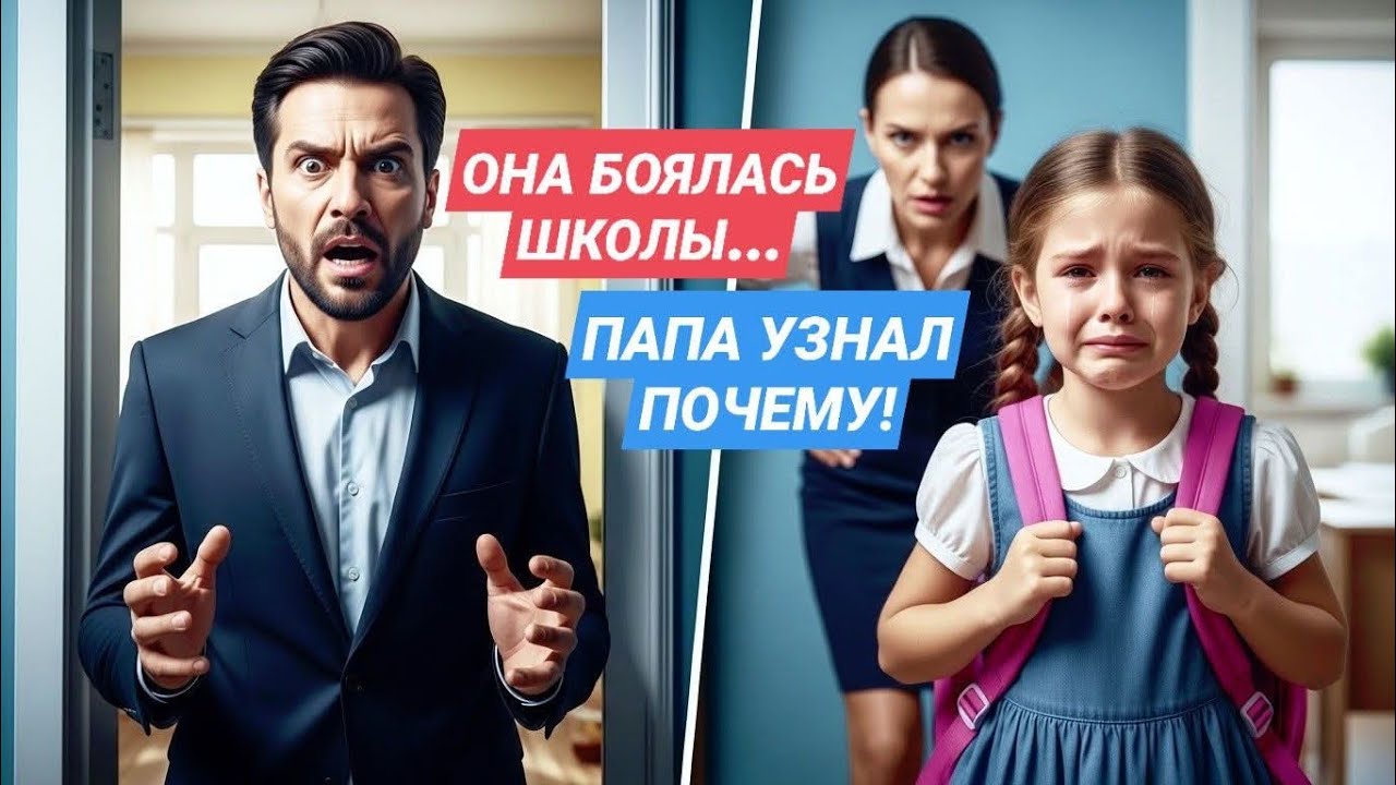 Миллионер вернулся ДОМОЙ раньше и узнал, почему его 4-летняя дочь БОЯЛАСЬ школы…