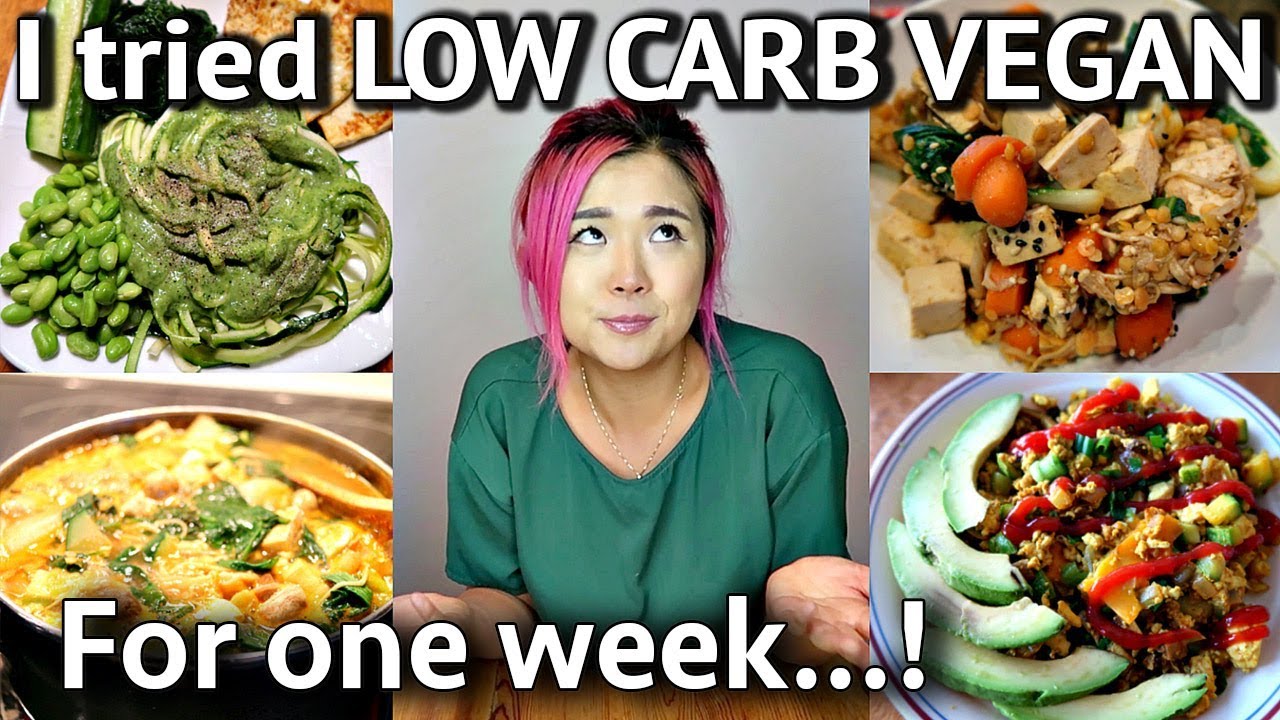 I TRIED LOW CARB VEGAN FOR A WEEK (part 1 - GROCERY HAUL!)
