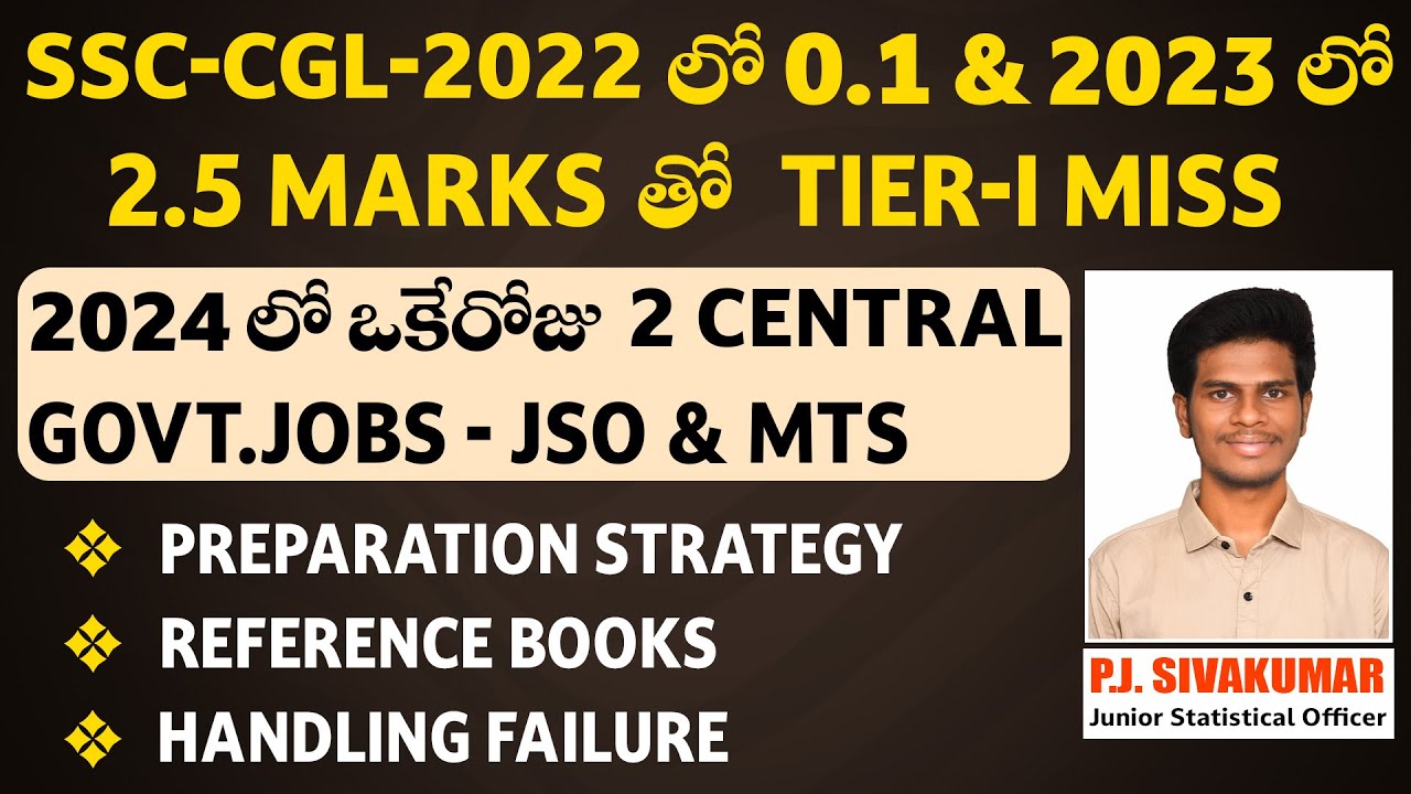 Rajkumar Sir Interview with PJ Sivakumar who got 2 jobs in SSC-24 on Preparation Strategy