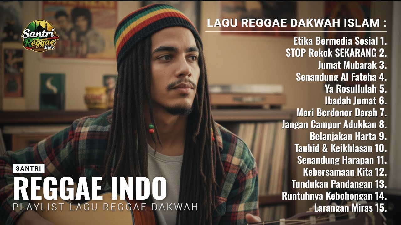 INI BUKAN REGGAE BIASA ✊ PESAN TAUHID & AKHLAK YANG MENAMBAH IMAN | SANTRI REGGAE INDO