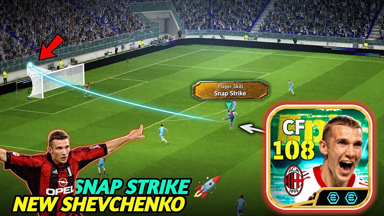 Шевченко со &laquo;Snap Strike&raquo; &mdash; ЭТО ИМБА?! 🤯 Честный обзор | eFootball 2027