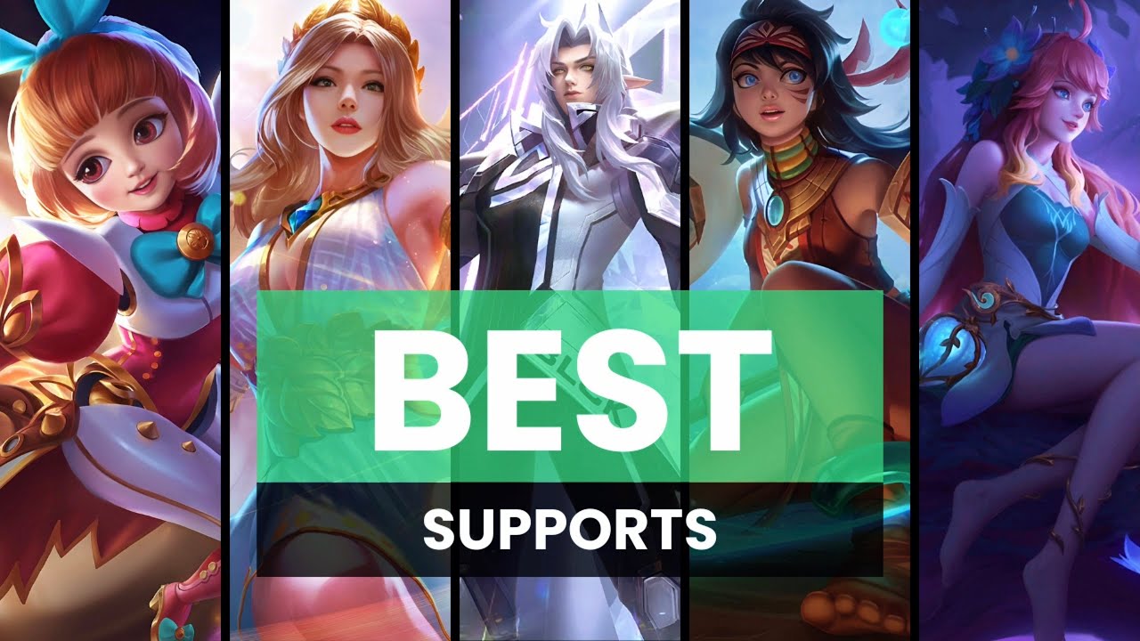 ЛУЧШАЯ ПОДДЕРЖКА в Mobile Legends Updated 2024 (СПИСОК УРОВНЕЙ ПОДДЕРЖКИ)
