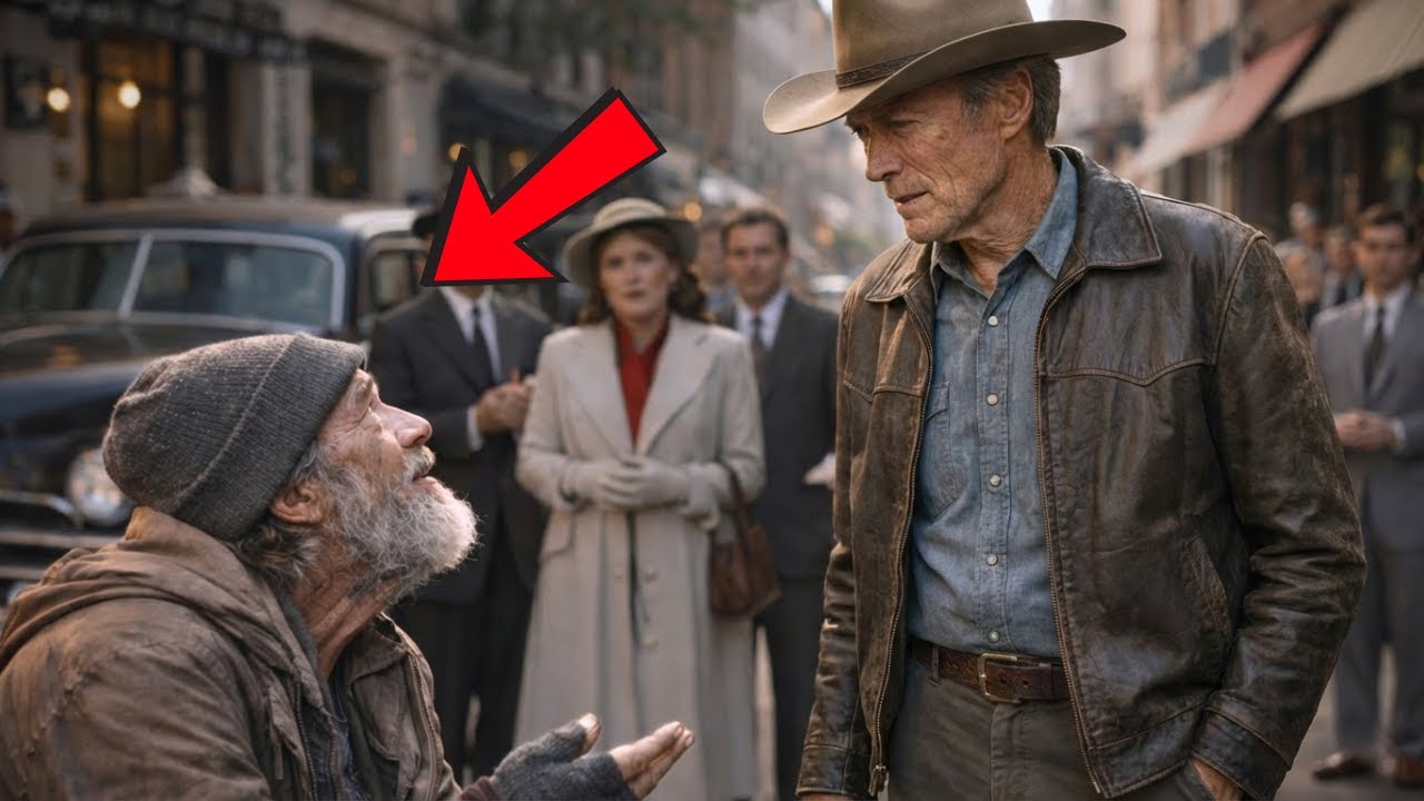 Mendigo Pide $1 a Clint Eastwood — Su Respuesta Dejó a Todos en Shock