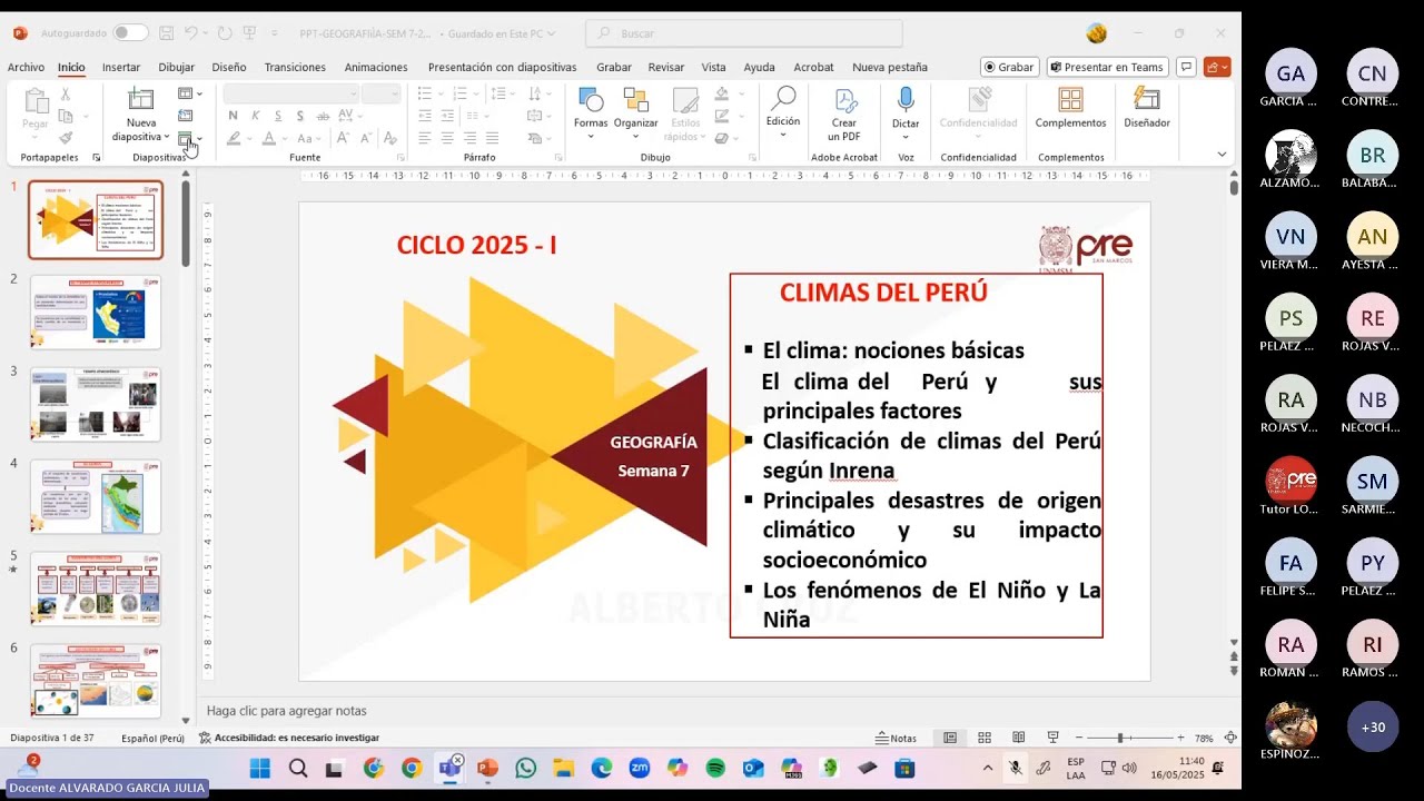 Geografía/Cívica - Semana 07 - Pre San Marcos Ciclo 2025-I (Nuevo Ciclo)