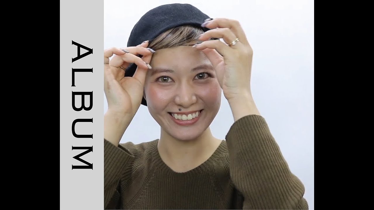 《 簡単 》　ショートヘアの帽子に合う前髪アレンジ方法【セルフヘアアレンジ】〖ALBUM〗