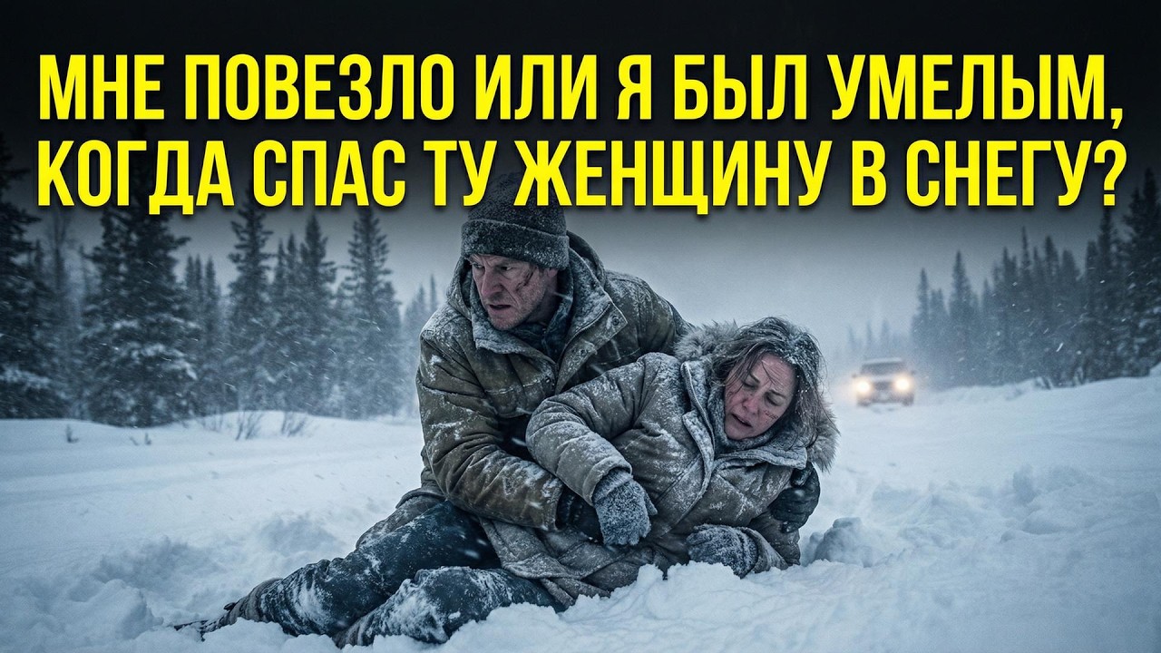 Он спас женщину в снегу. А утром узнал — кто она.
