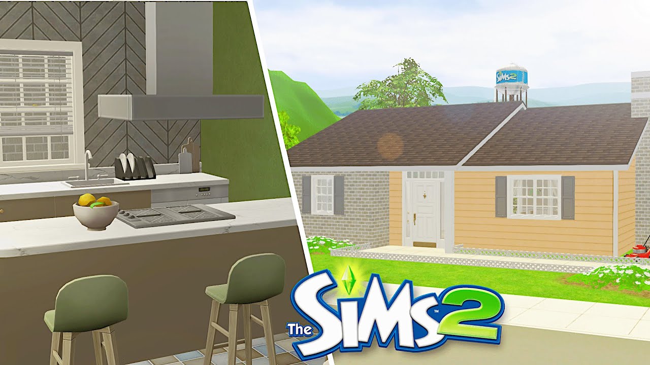 🏡Elderly couple and grown son - Part 3🏡| The Sims 2 | Speed Build