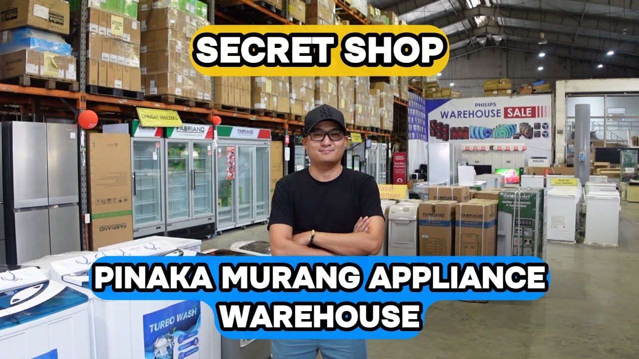 OG AT PINAKA MURANG WAREHOUSE NG MGA APPLIANCES