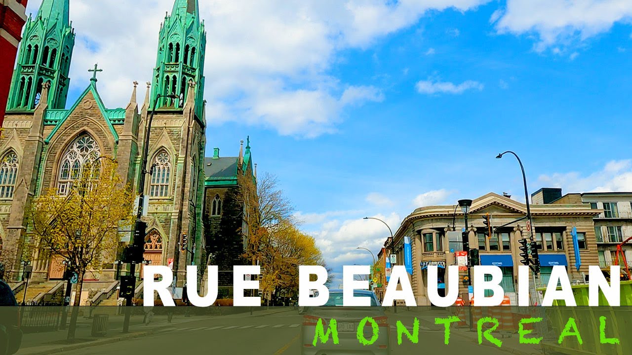[ 4K Video ] Montreal Virtual Tour Rue Beaubien east