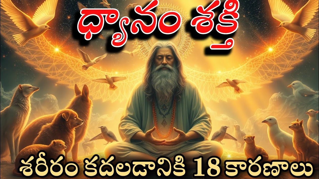 ధ్యానం చేస్తే శరీరం ఎందుకు ఊగుతుంది? | Meditation Body Movement Telugu Spiritual Video
