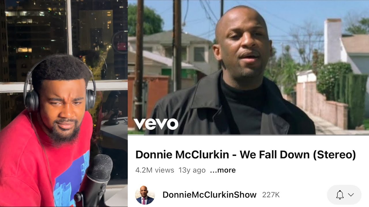 ( FIRST TIME HEARING ) Donnie McClurkin - We Fall Down ( Stereo )