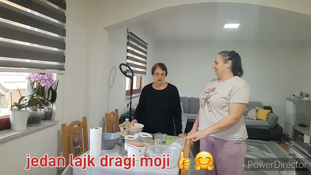 MAHUNE-na mamin naćin ❤️moje omiljeno jelo i domaći HLJEB 🥖👌