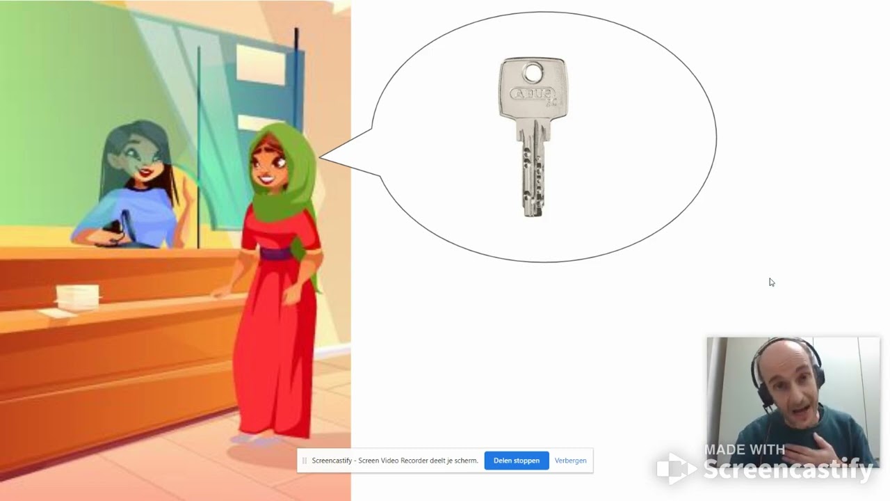 Spreek Nederlands! Mag ik iets vragen? Mag ik een pen?