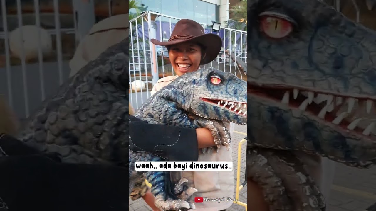 ada Dinosaurus di Medan ?? wah serunya.. #dinosaurus #medan