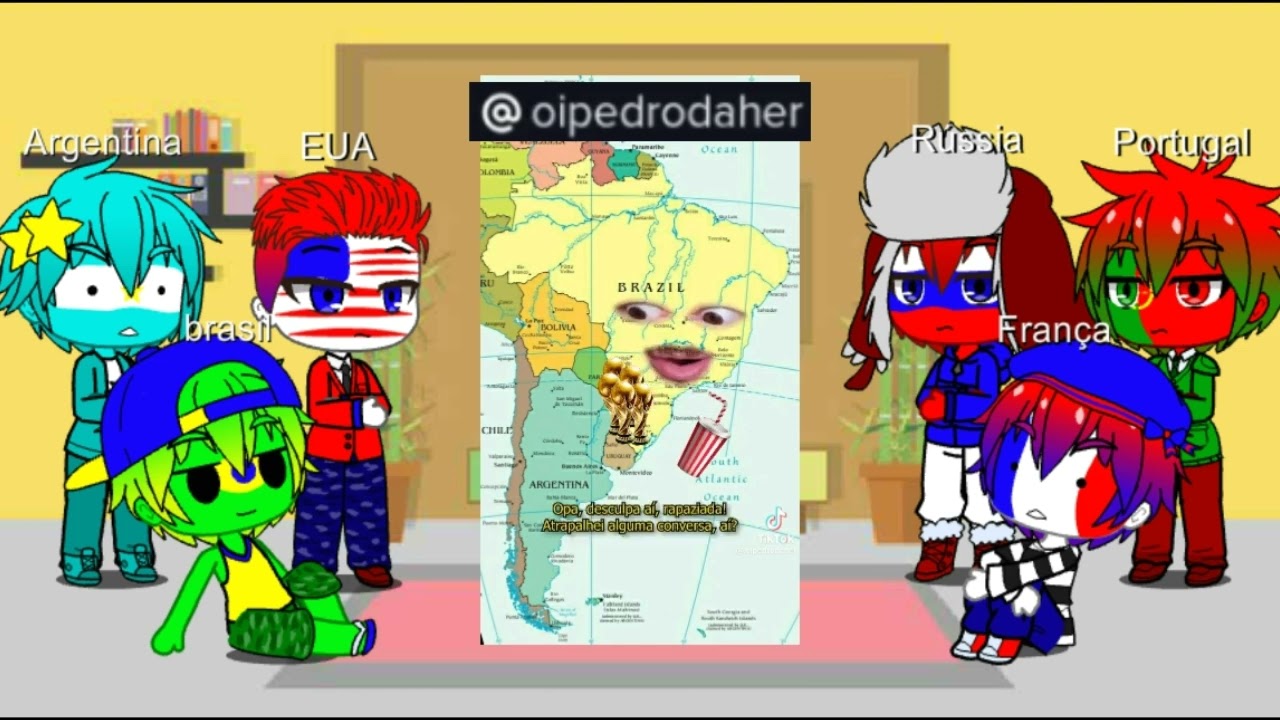 países reagindo ao seus Tik Tok (parte 9)