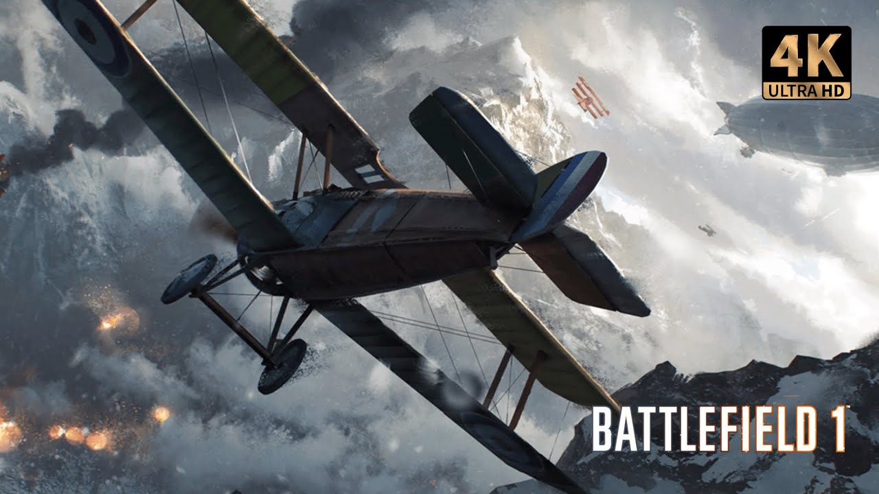 The First Dogfights: French Alps Test Flight - Battlefield 1 (2016) Part 6
