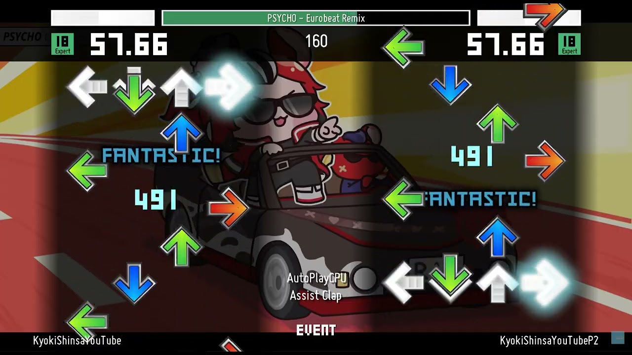 【Stepmania】PSYCHO (Eurobeat Remix) - Hakos Baelz [CSP - 18]