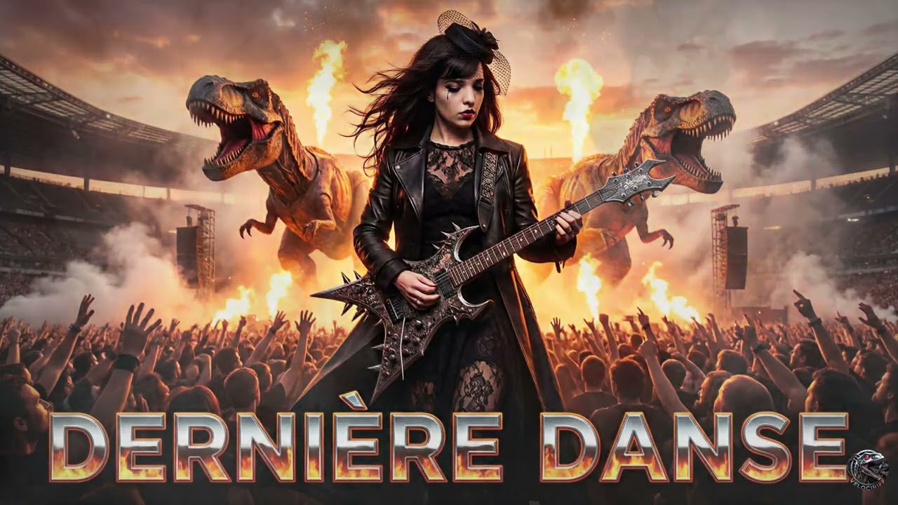 DERNI&Egrave;RE DANSE - Indila | Dark Cinematic Arena Rock Cover (90s Rock)