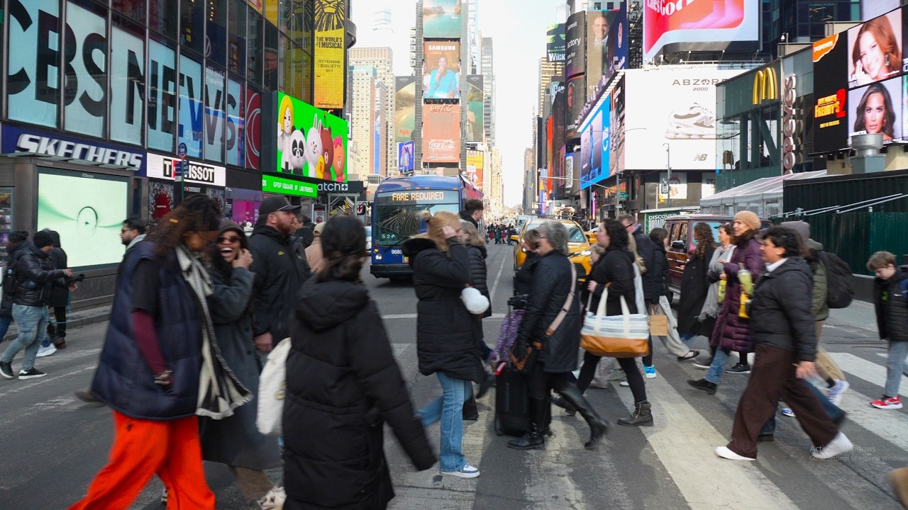 Walking in New York City 4K