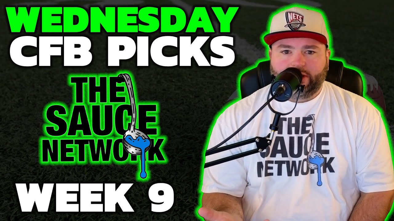 Wednesday College Football Picks - Week 9 with Kyle Kirms