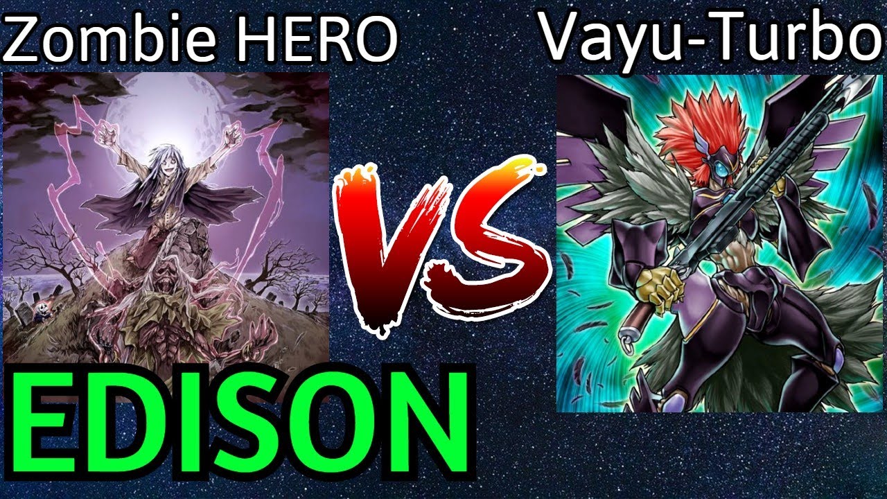 Zombie HERO Vs Vayu Turbo SALTY Edison Format Yu-Gi-Oh! 2010
