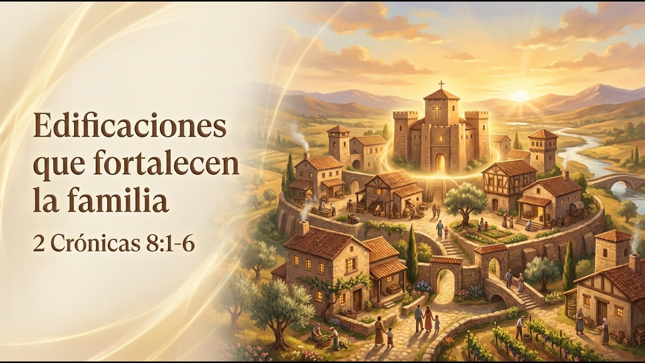 🏗️🏡 “Edificaciones que fortalecen la familia” | 2 Crónicas 8:1-6 📖✨