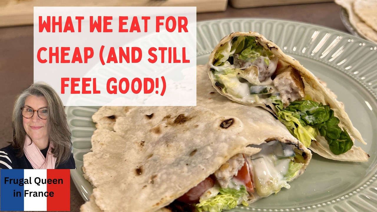 What we eat for cheap (and still feel good!) #frugal #homemade #kebab #foodvlog #costofliving