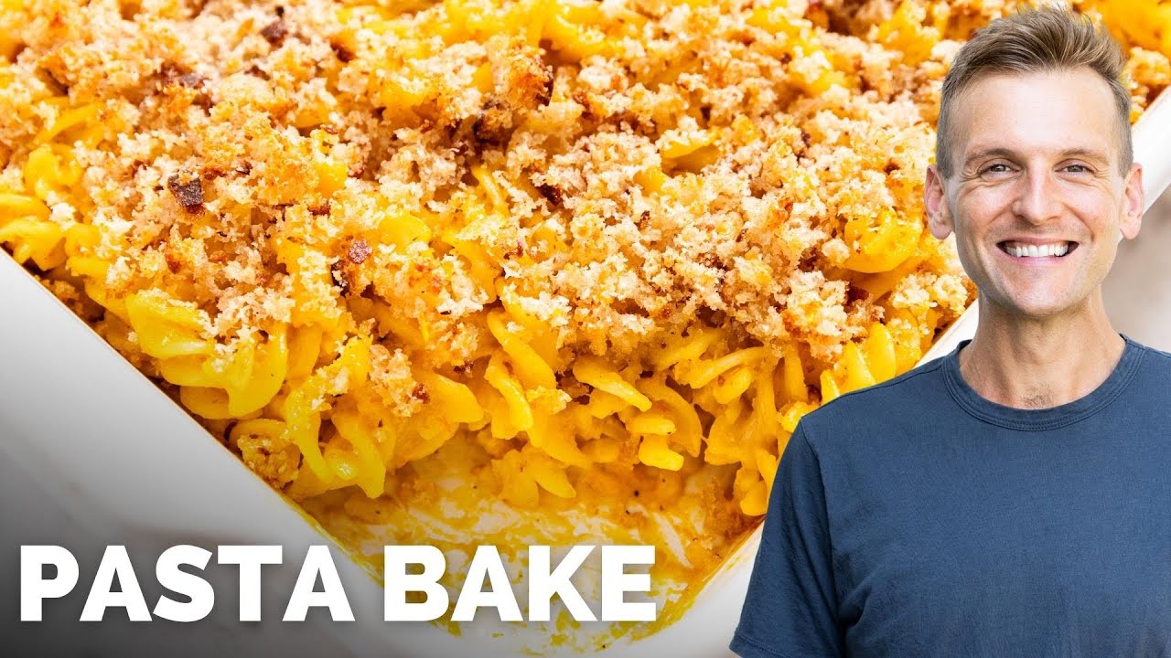 Sungold Pasta Bake with Bread Crumb Topping