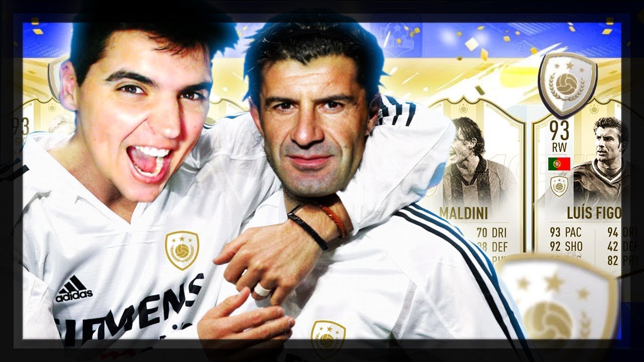 LUÍS FIGO O DESTRUIDOR DOS FUT DRAFTS | FIFA 19