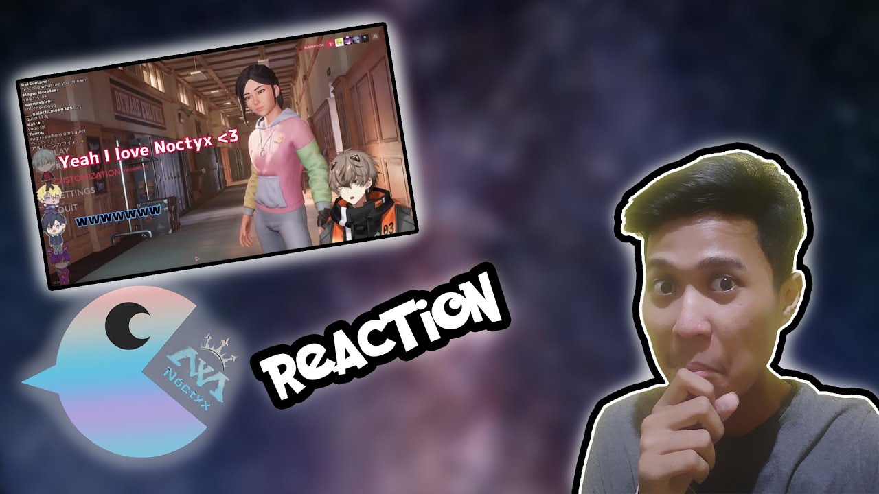 NIJISANJI MOMENTS : Noctyx Prophunt collab highlights round 1  II REACTION #nijisanji_en