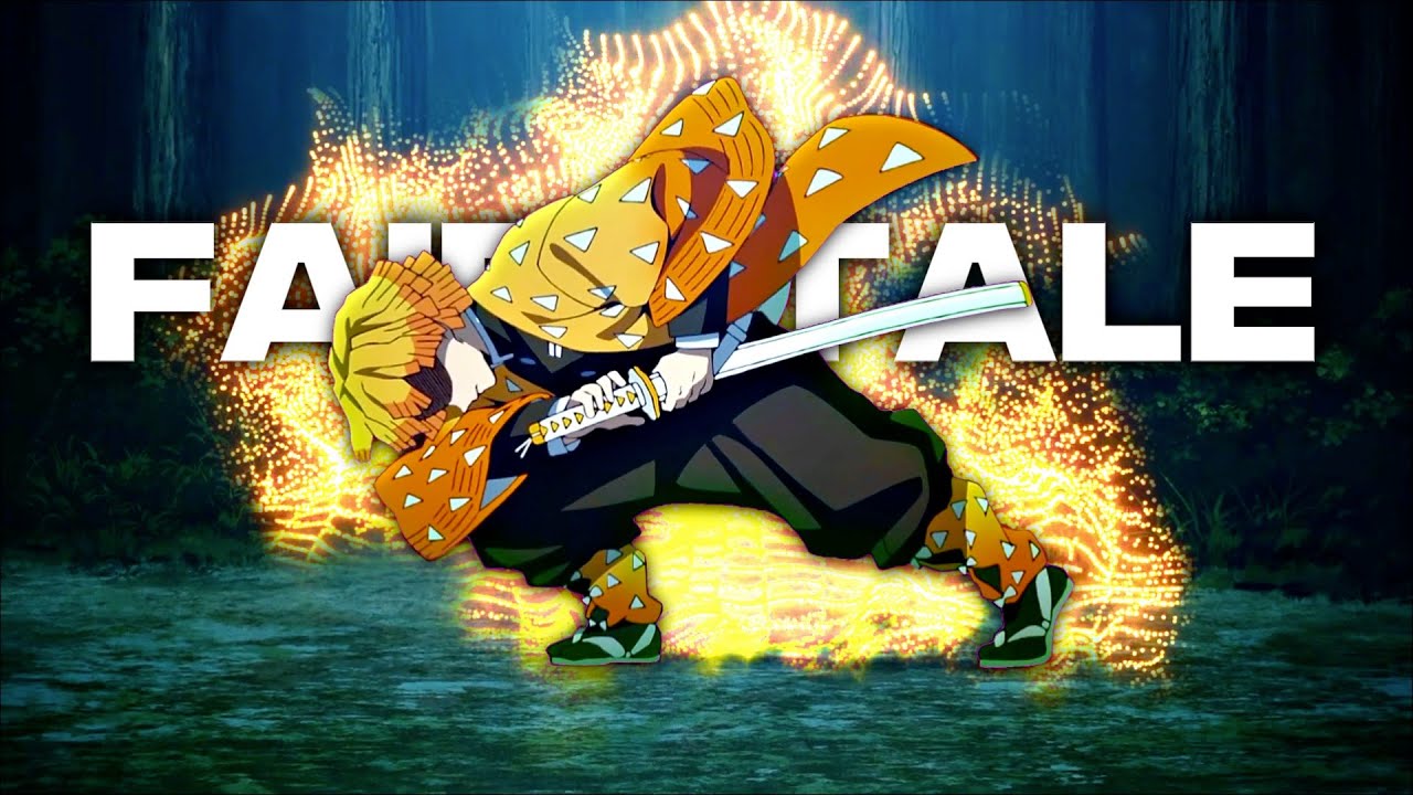 AMV「Fairytale⚡️」Demon Slayer 4K / Alight Motion Preset