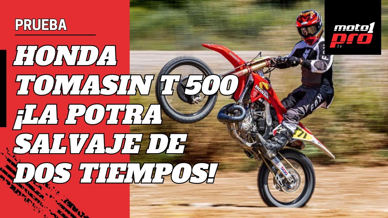 Prueba: Honda Tomasin T 500… ¡La potra salvaje de dos tiempos!
