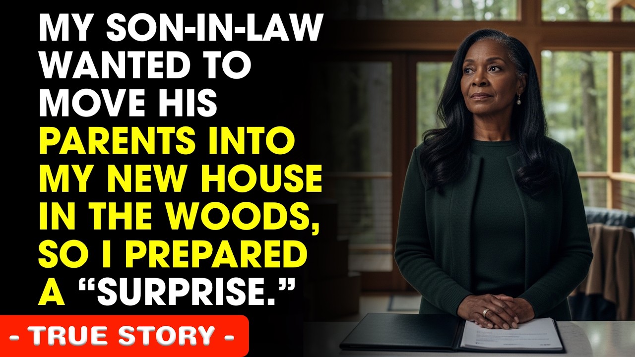 My Son-In-Law Wanted To Move His Parents Into My New House In The Woods — I Had A Surprise Waiting